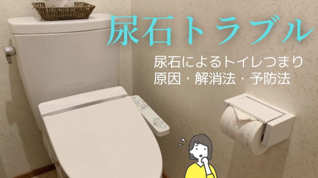 尿石でトイレが詰まる前に！原因と解消・予防法を徹底解説